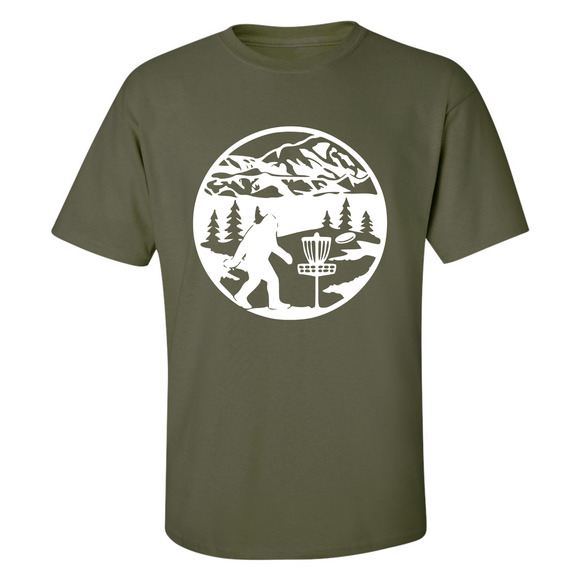 Disc Golf T Shirt SASQUATCH MOUNTAINS Discgolfer Discgolfing Shirt - Picture 7 of 16